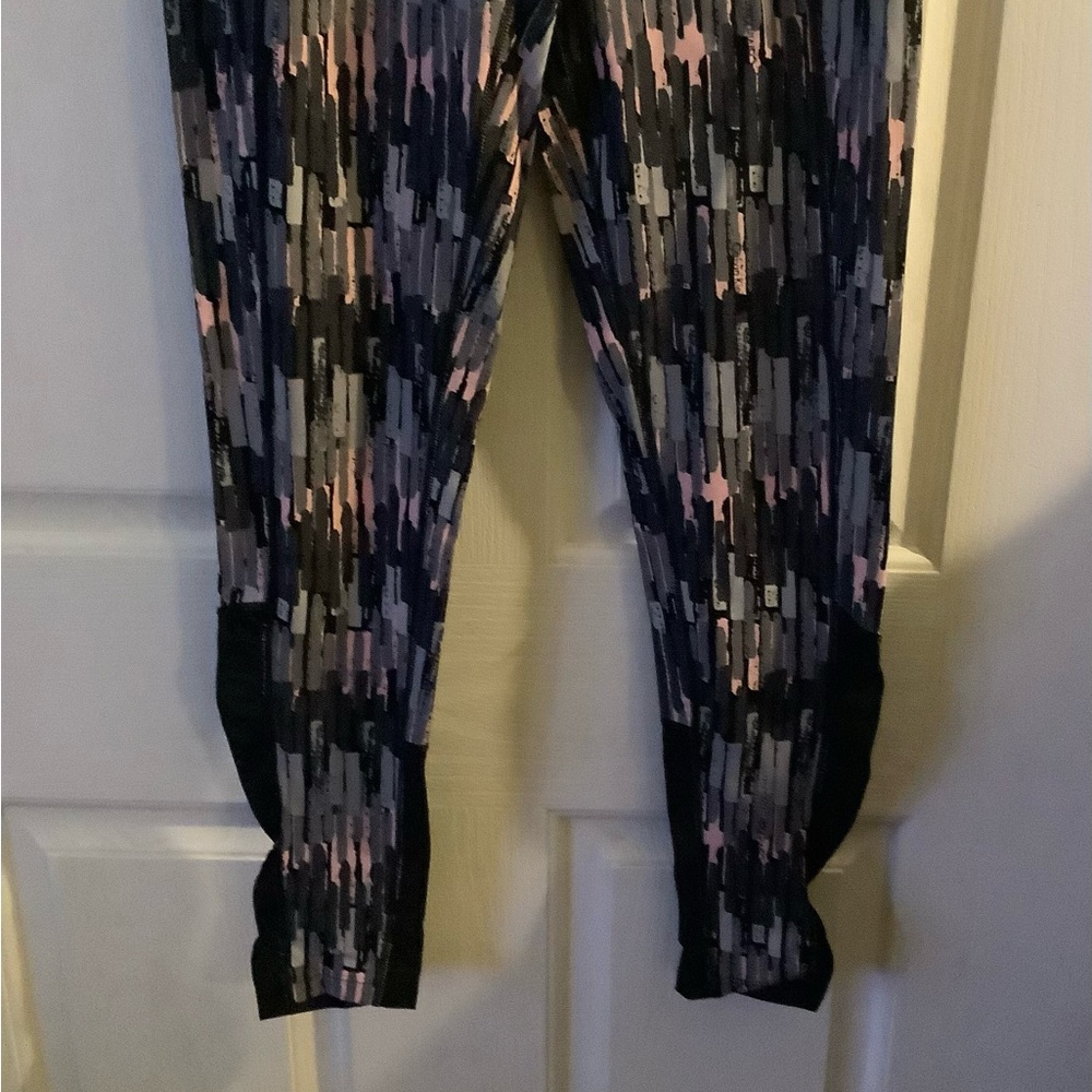 Calvin Klein Brand workout leggings, black, gray, pink colors, size M. - Picture 4 of 16